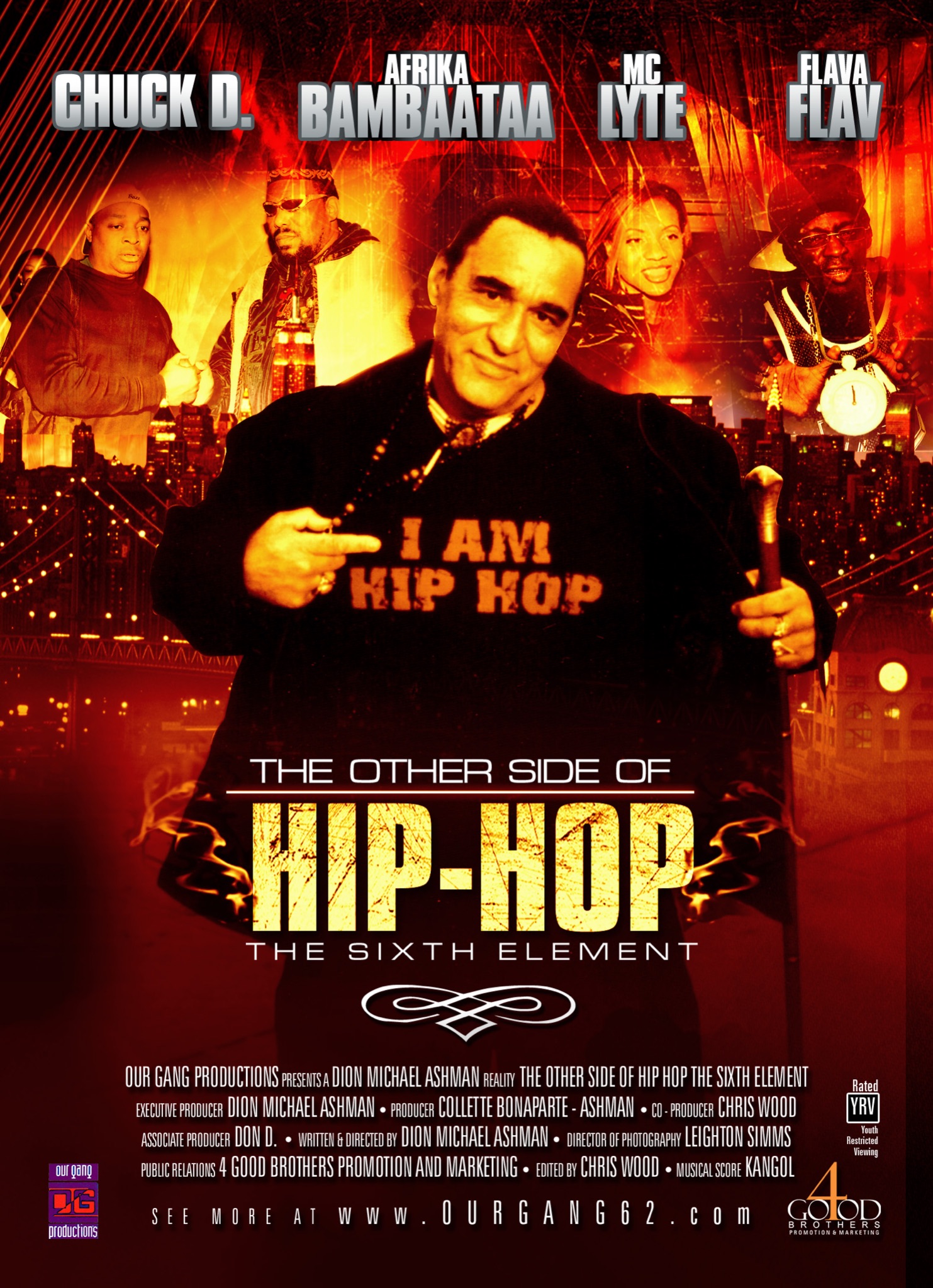 Historical Hip-Hop film festival poster